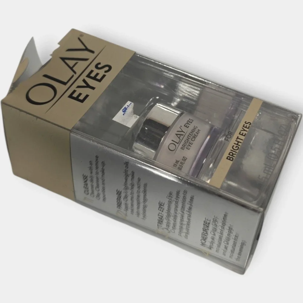 Olay Eyes Brightening Eye Cream with Vitamin C Vitamin B3 0.5 fl oz Brand New